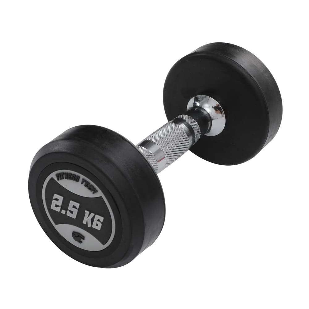 Mancuernas Redondas Uretano 2,5 kg