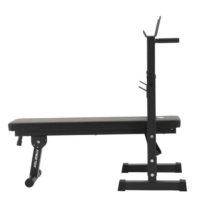 Banco Multifunción para Press Banca Reclinable y Plegable (FT-28162) - Lateral derecha