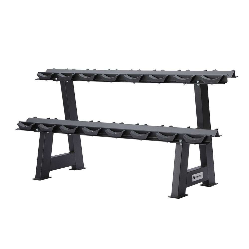 Soporte de mancuernas profesional de 8 Pares - Diagonal