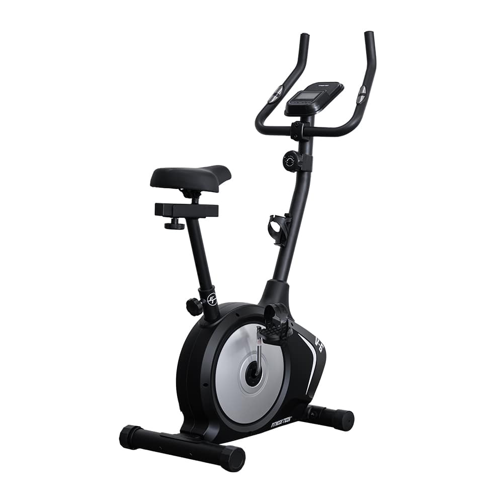 Bicicleta estática vertical V-6 vista lateral