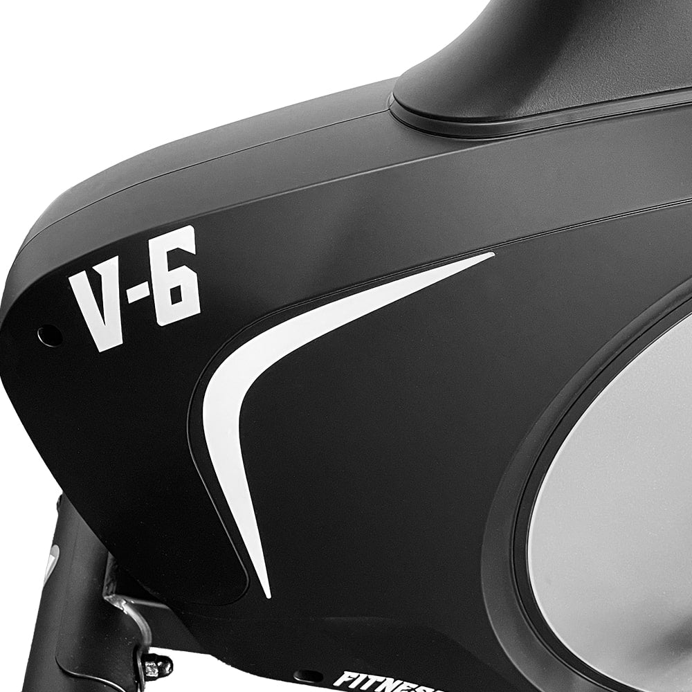 Bicicleta estática vertical V-6 detalle