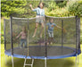 Cama elástica trampolín 244 cm x 210 cm hasta 250kg - Fitness Tech