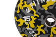 Disco Bumper Plate Camuflaje Flecks Alta Resistencia - Fitness Tech