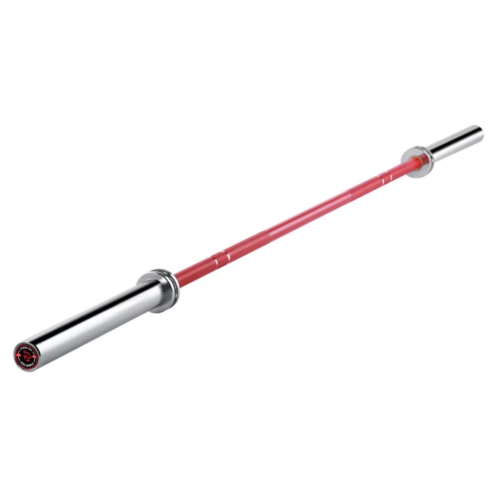 Barra Olímpica 2.2M * 50MM 4 Rodamientos Rojo 365kg - Detalle 2