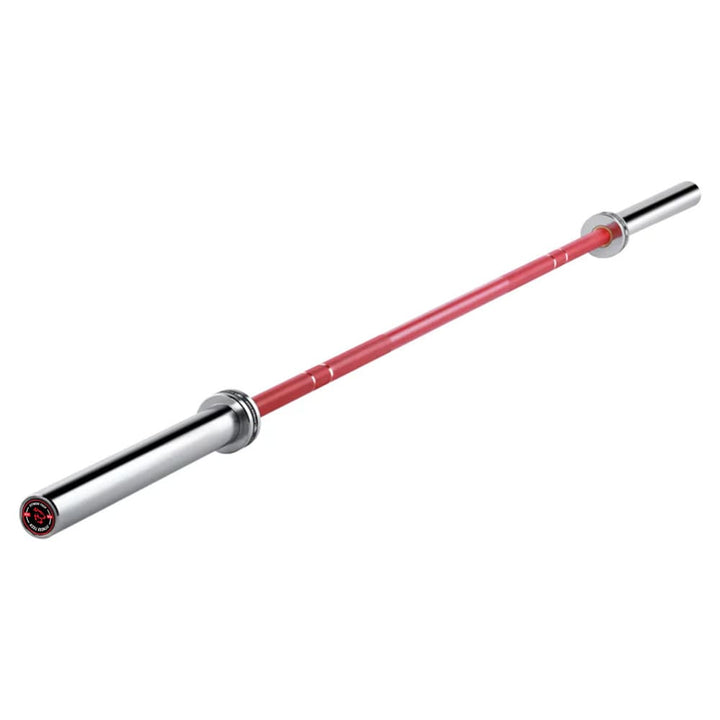 Barra Olímpica 2.2M * 50MM 4 Rodamientos Rojo 365kg - Detalle 2