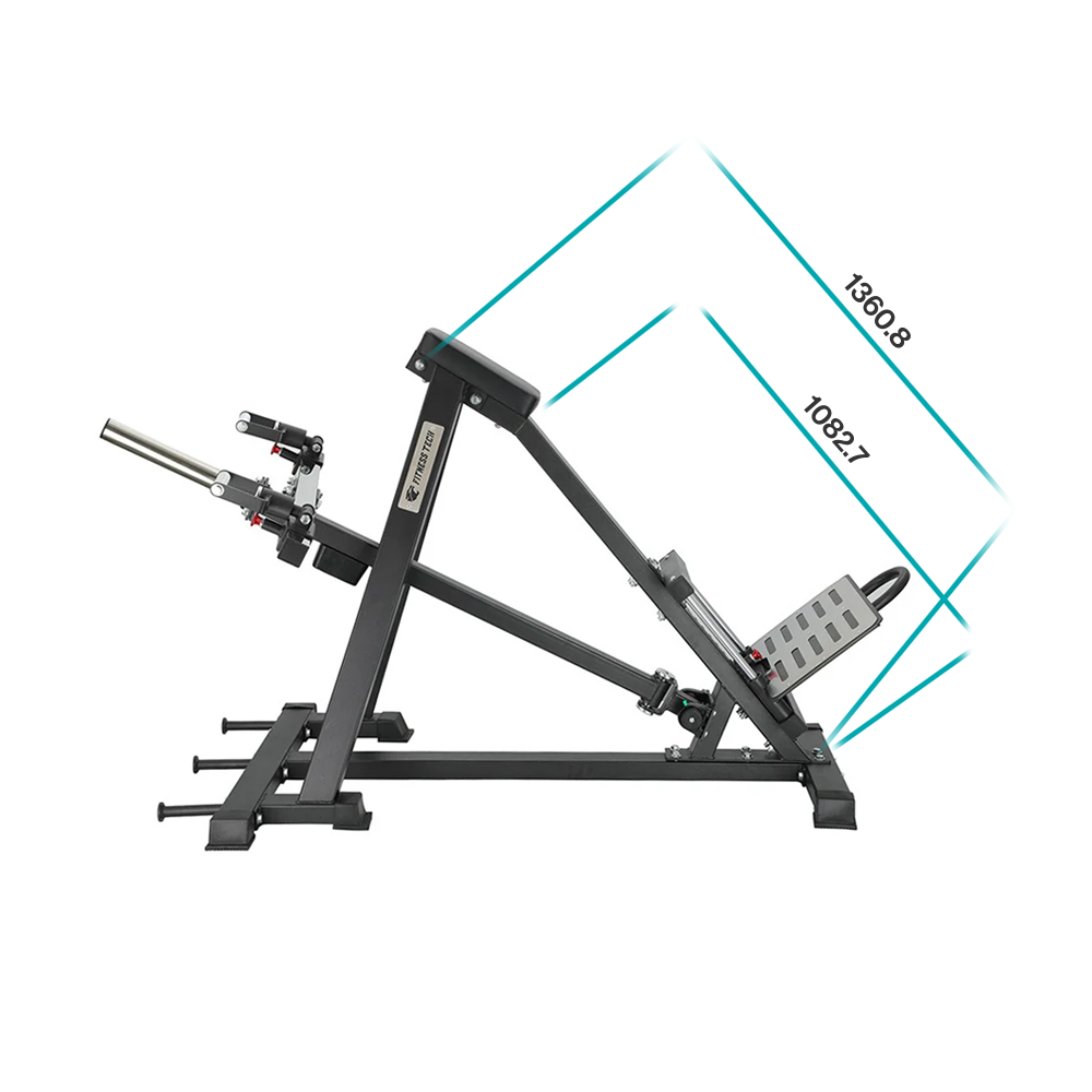 Rudergerät in T-Form | Hebelmaschine - Pro Tech Series