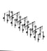 Estructura Central 10 puestos Cross training - Fitness Tech