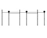 Estructura Central 10 puestos Cross training - Fitness Tech