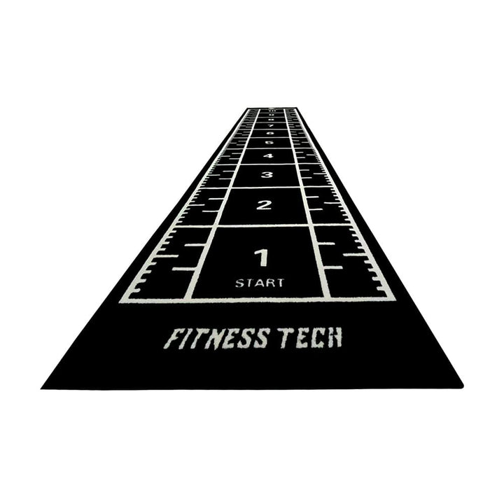 Césped artificial para gimnasio | Pista de sprint - Negro