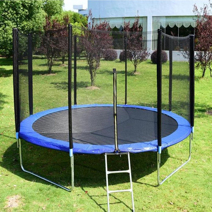 Cama elástica trampolín 244 cm x 210 cm hasta 250kg - Fitness Tech
