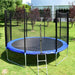 Cama elástica trampolín 244 cm x 210 cm hasta 250kg - Fitness Tech