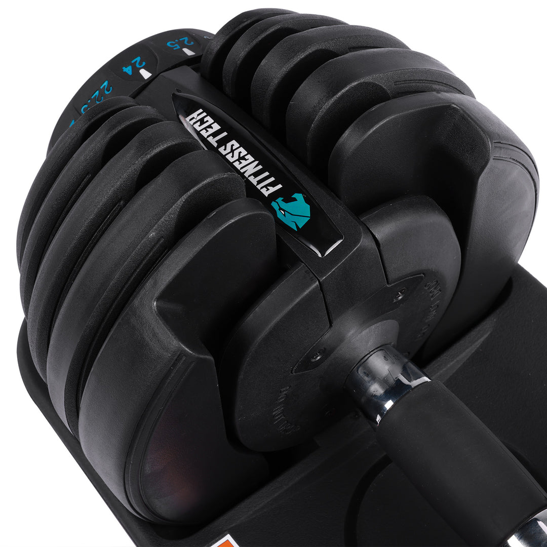 YOLEO Verstellbares Hantel-Set – 2x24 Kg, Platzsparend, Schneller Gewichtswechsel, Mit Ablagebasis YOLEO Verstellbares Hantel-Set – 2x24 Kg, Platzsparend, Schneller Gewichtswechsel, Mit Ablagebasis