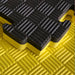 Tatami Profesional Puzzle Negro y Amarillo | Fitness Tech