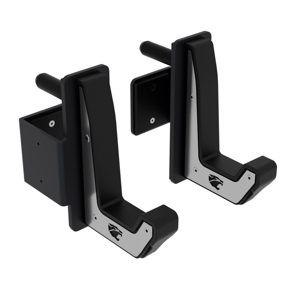 J-Cups / Pro-Kniebeugen-Ablage für Langhantel | Zubehör für Racks (2 Stück)