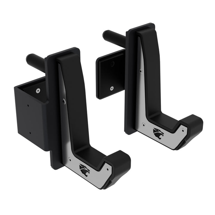 J-Cups / Pro-Kniebeugen-Ablage für Langhantel | Zubehör für Racks (2 Stück)