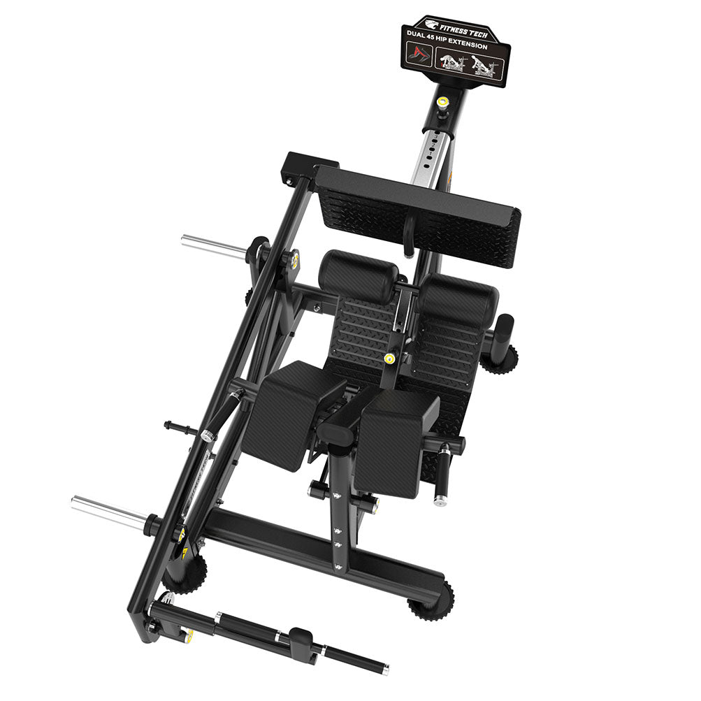 Hiperextensión Lumbar | Máquina de Palanca Dual - Pro Tech Series - Superior