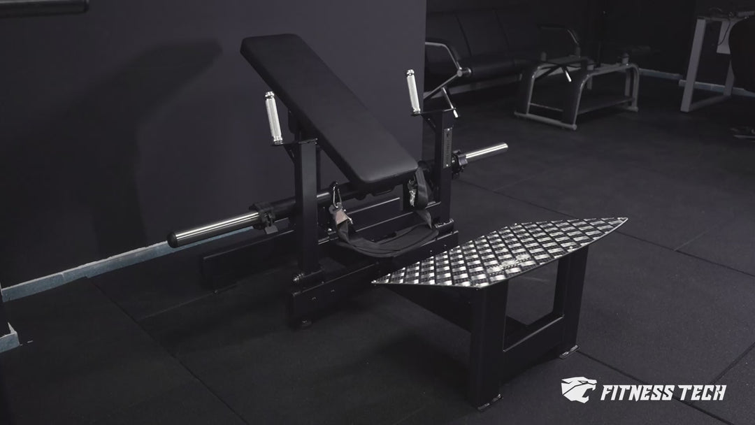 Hebemaschine / Hip Thrust mit Gürtel