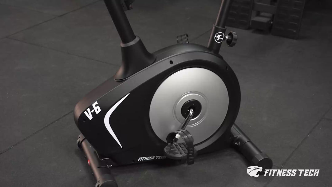 Vertical stationary bike V-6