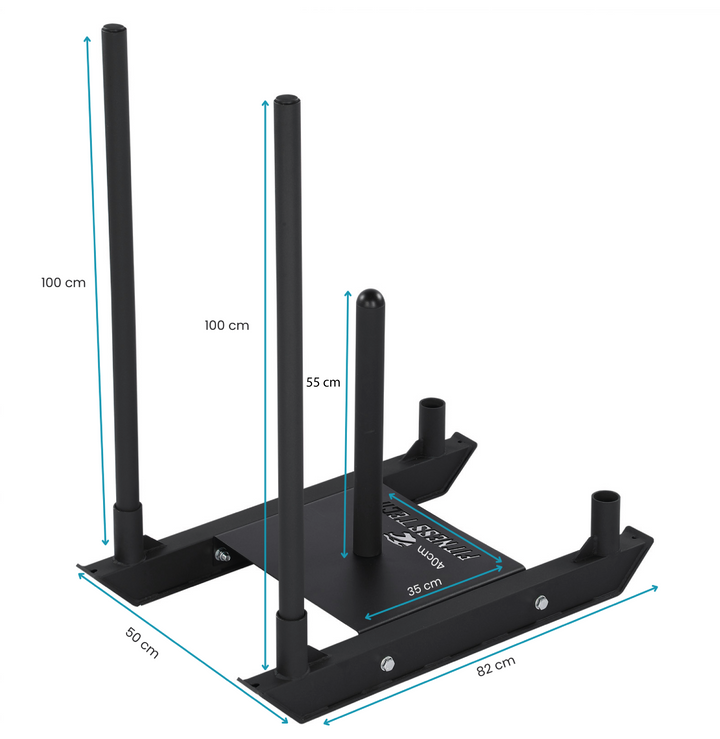 Schlitten Trineo Schub Training