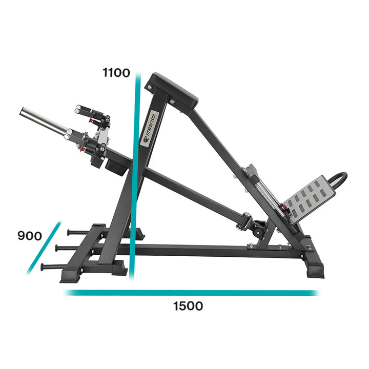 Rudergerät in T-Form | Hebelmaschine - Pro Tech Series