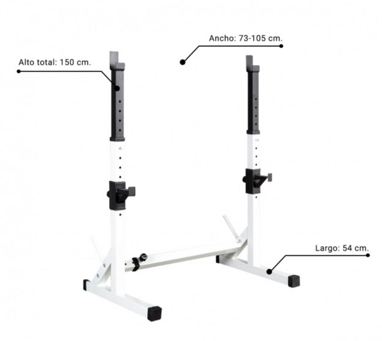 Soporte para levantamiento de pesas | Fitness Tech