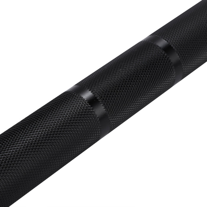 Barra Olímpica 2.2M * 50MM 4 Rodamientos Negro 454kg - Fitness Tech